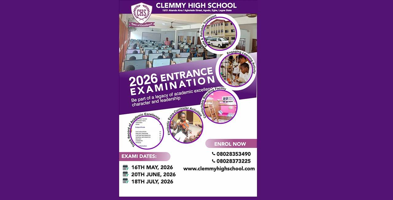 Clemmy High School Entrance Exam