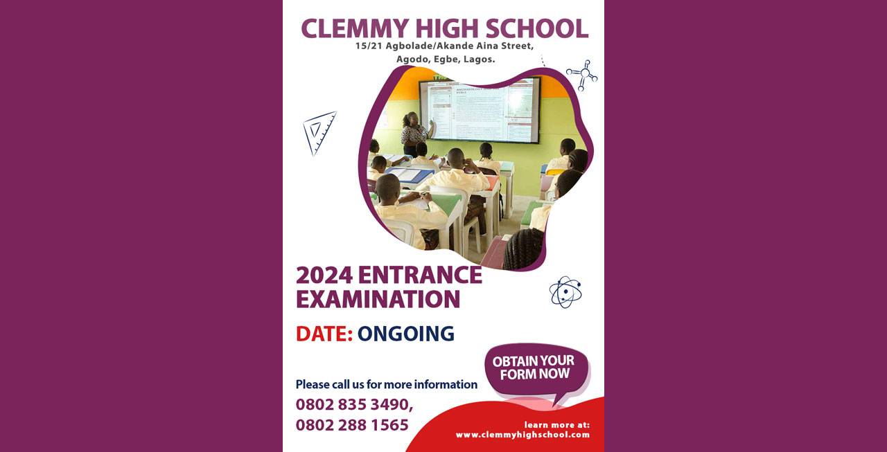 Clemmy High School Entrance Exam